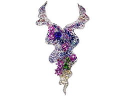 彩色寶石首飾的極光火彩 珠寶界的視覺奇跡