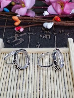 925銀復(fù)古琥珀戒托 活口設(shè)計(jì)，蜜蠟鑲嵌的批發(fā)首選